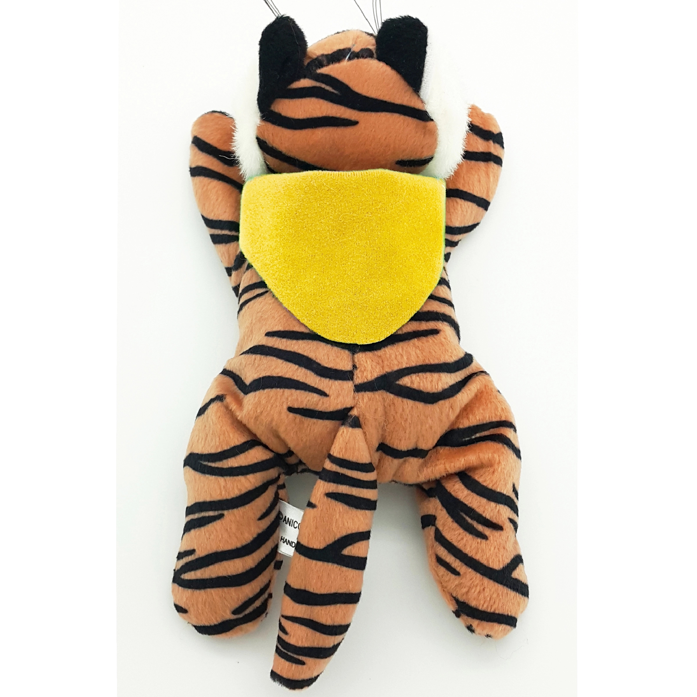 8" Laying Down Beanie Tiger 8