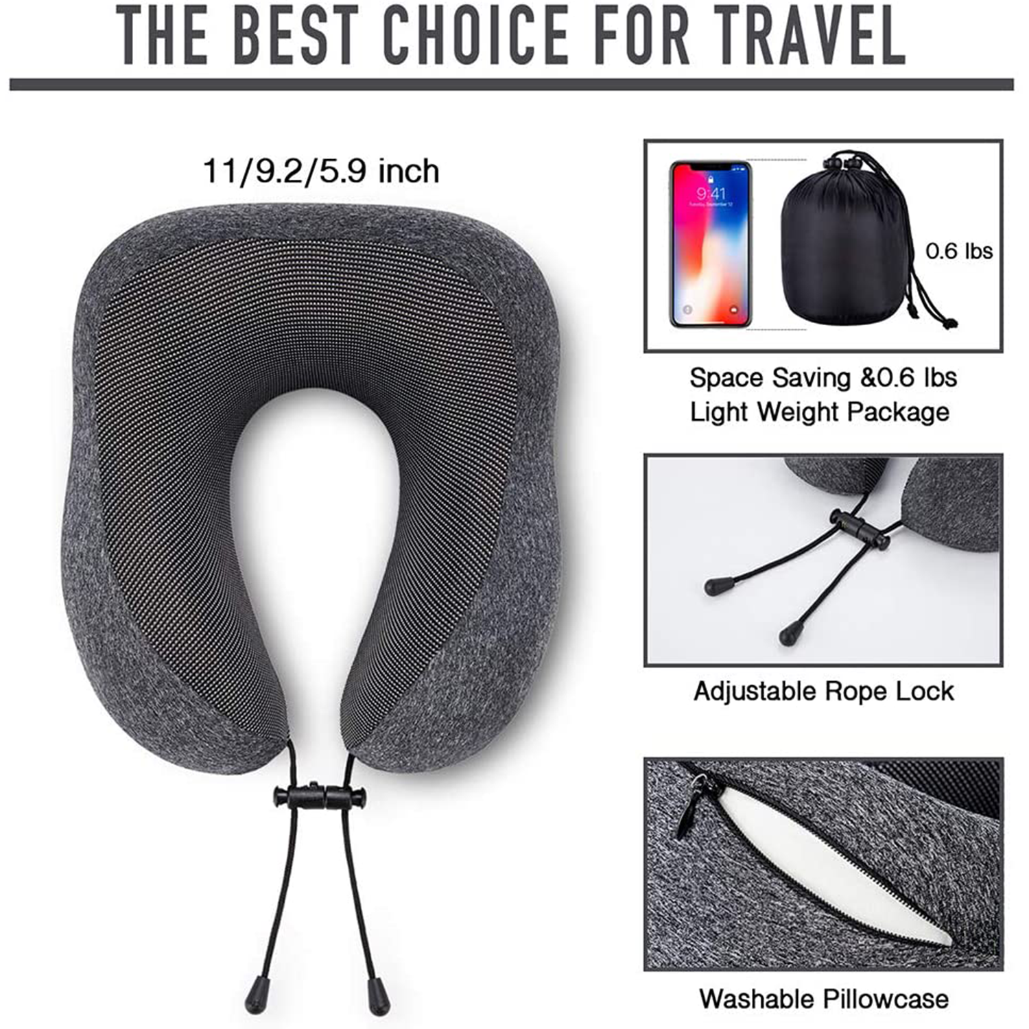 Travel Pillow Kit 4