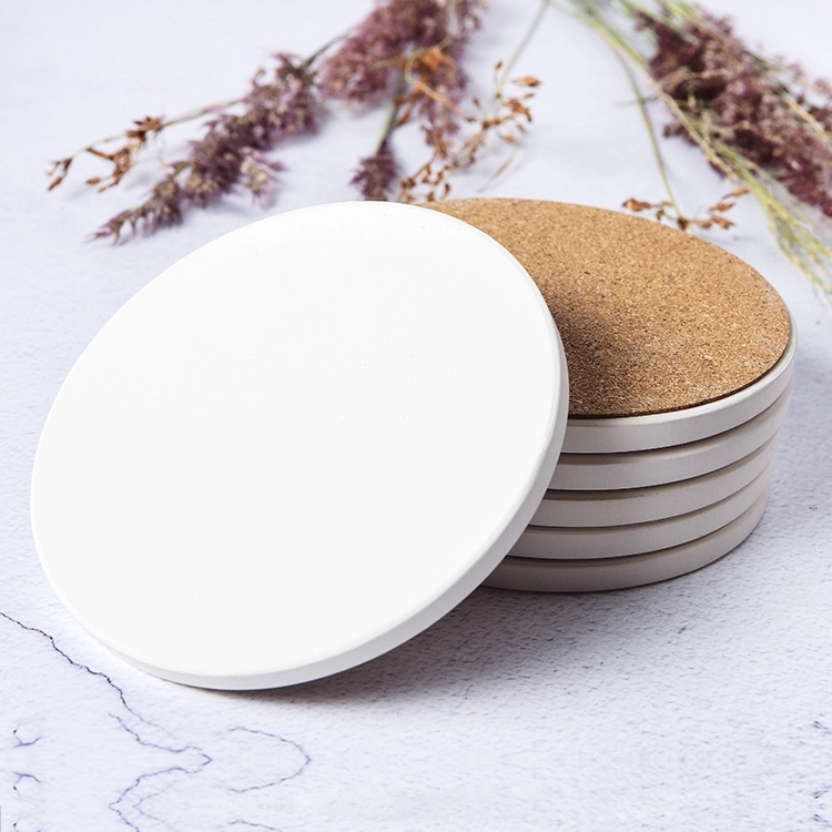 Round Absorbent Stone Coaster 5