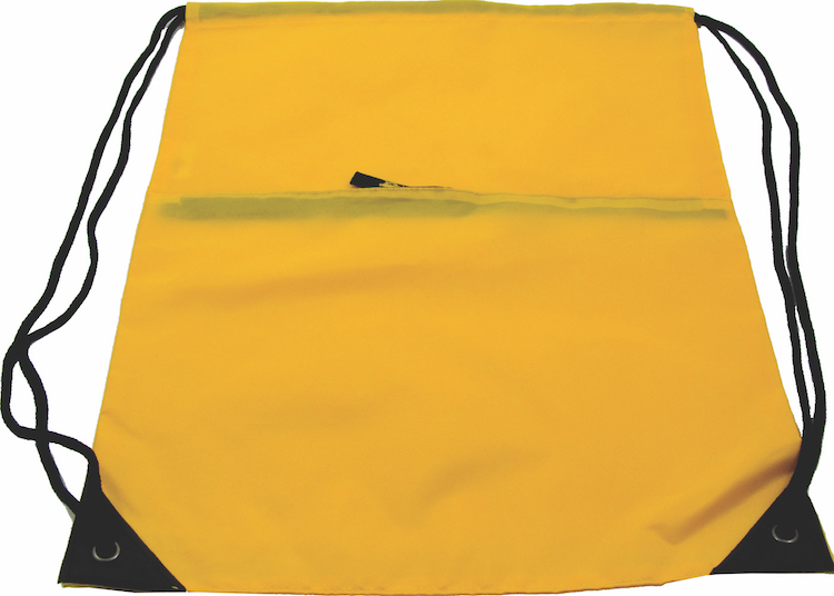 Drawstring Bag w/Pocket 10