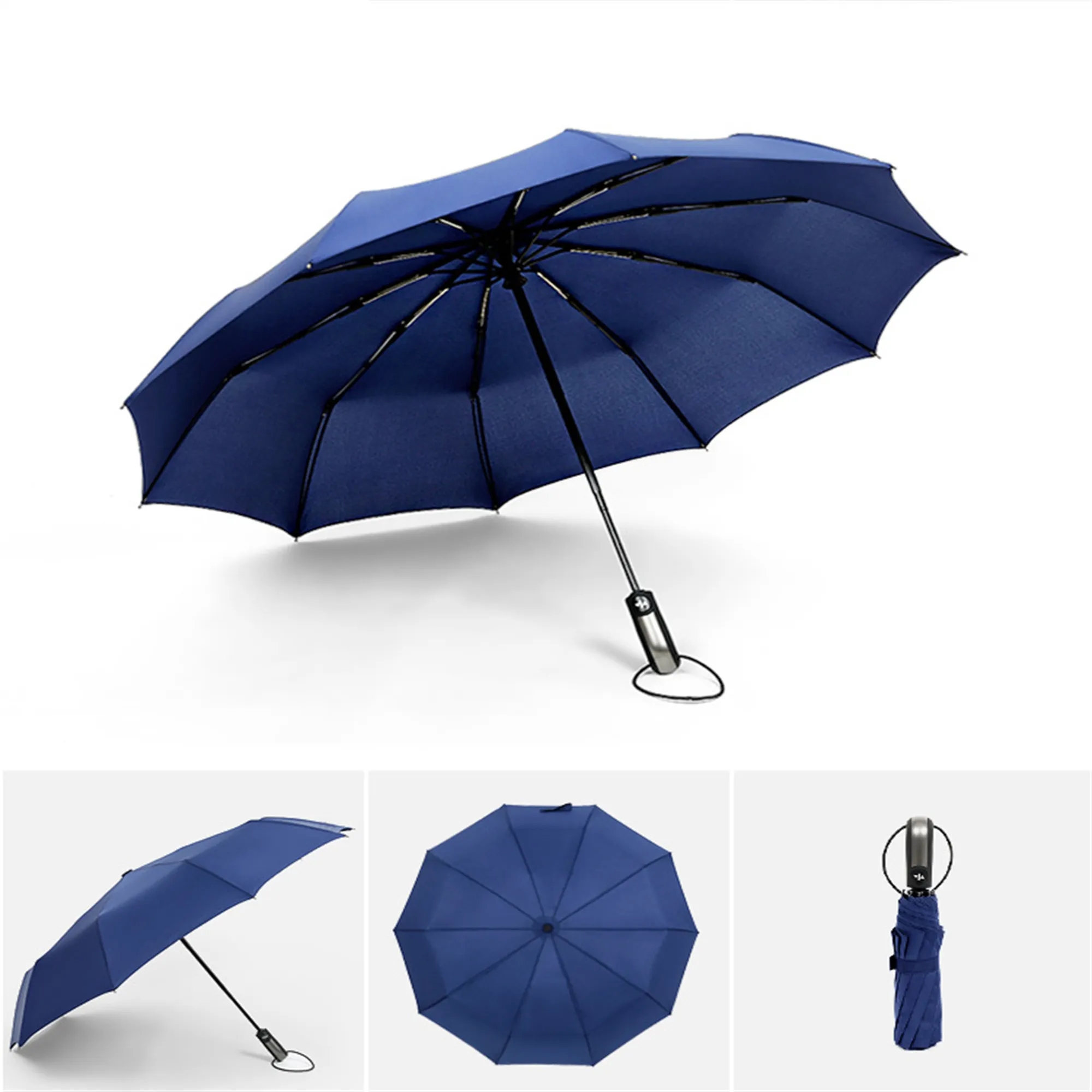 42" Arc Automatic Folding Portable Umbrella 2