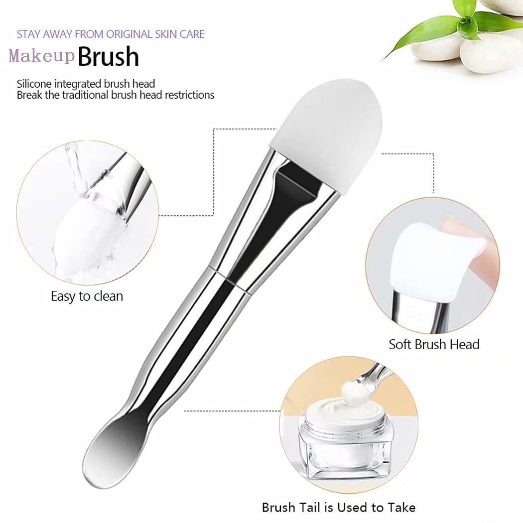 2 in 1 Double-Ended Soft Bristles Facial Mask Brush 2