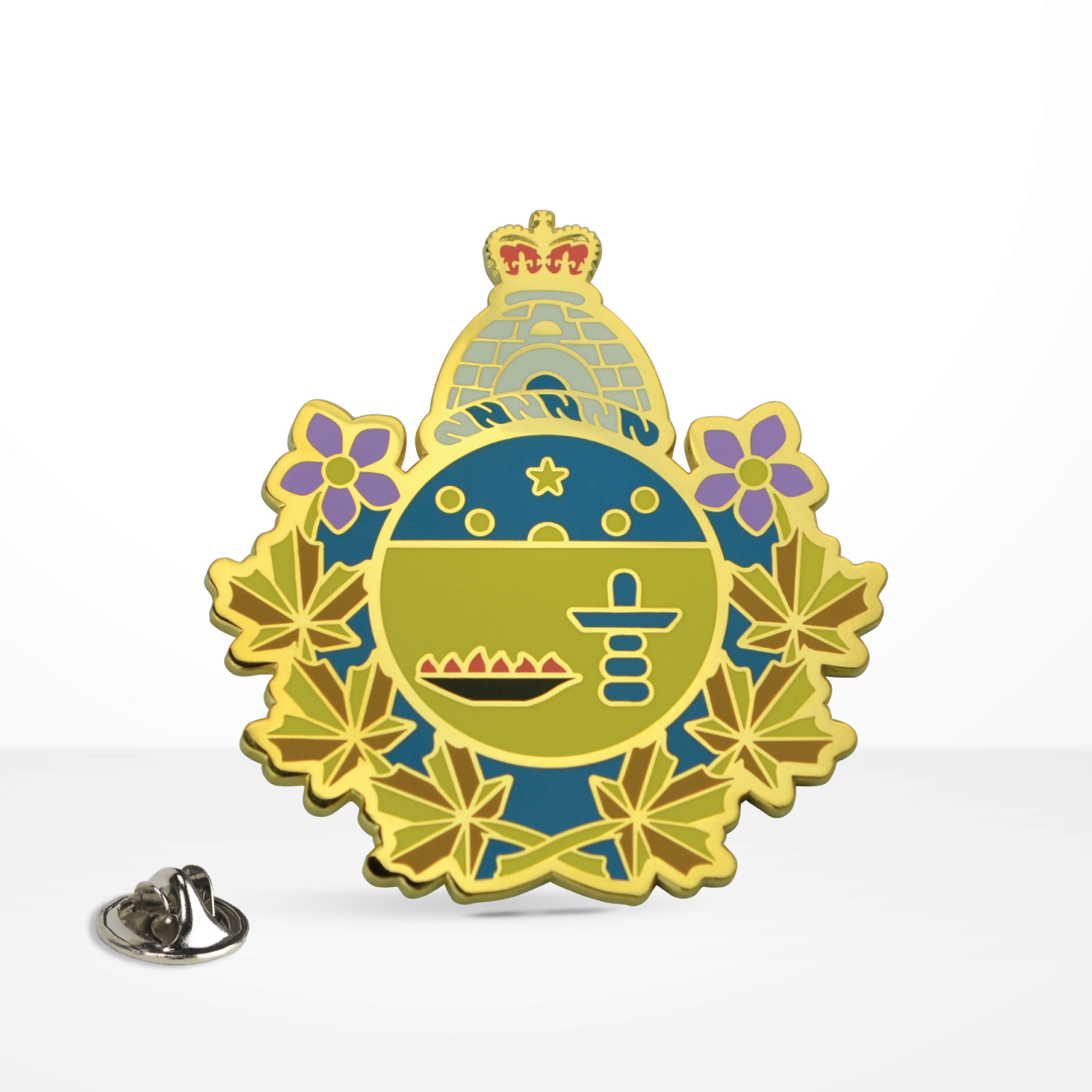 Hard Enamel Lapel Pins (Up to 1.5 in) 1
