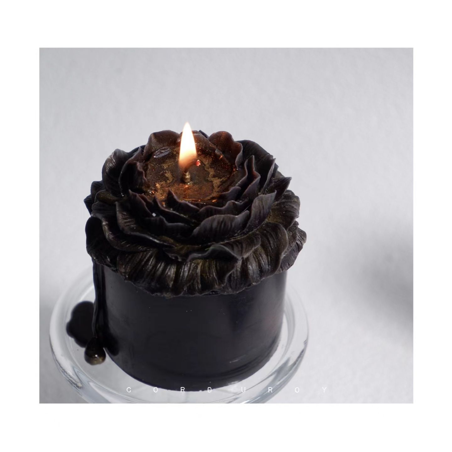 Black Lotus Soybean Wax Candle 2