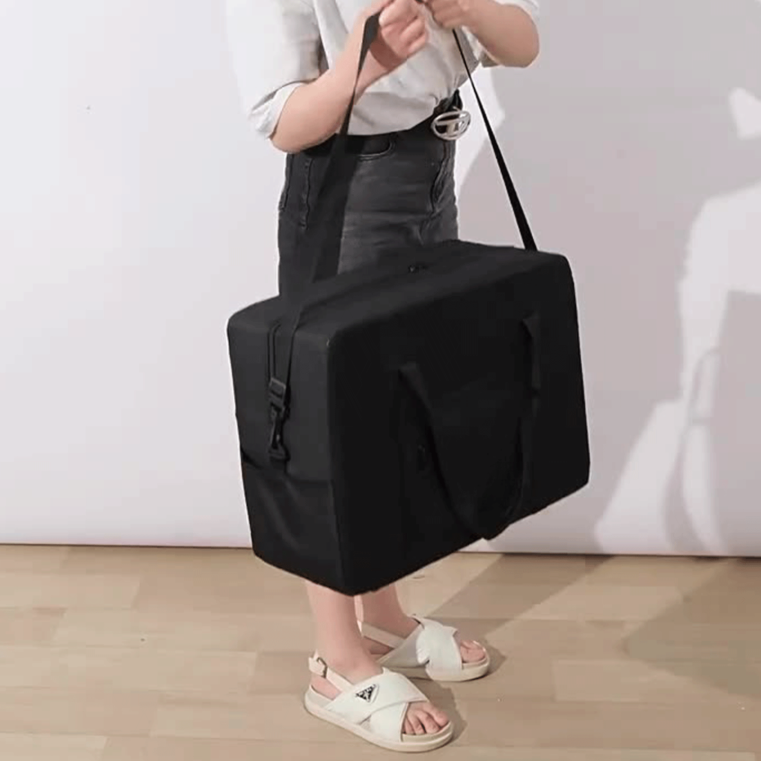 Waterproof Large capacity Foldable Oxford Luggage Duffel Bag 16