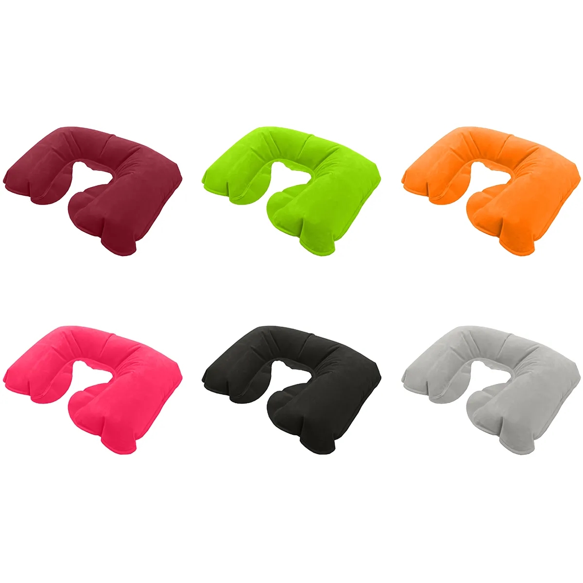 Inflatable Travel Neck Pillow U Shaped Napping Pillowcase 3
