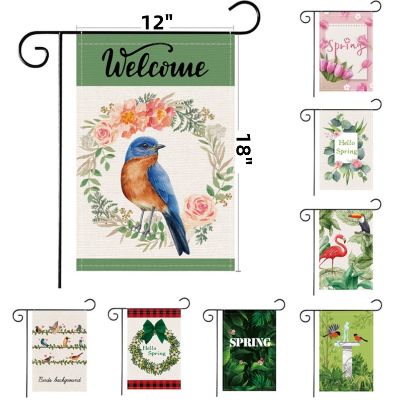Personalization Double Sided Garden Flag 3