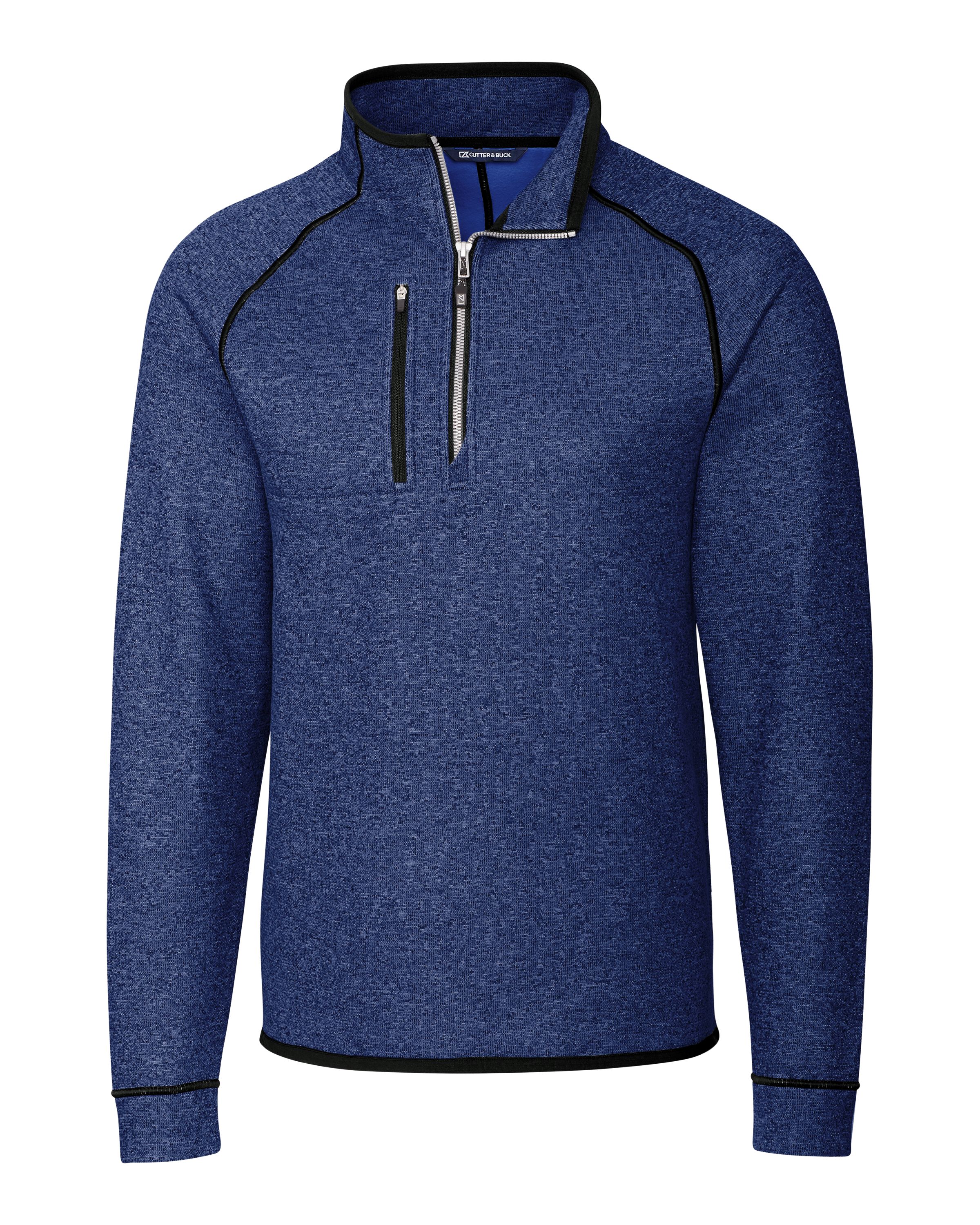 Cutter & Buck Mainsail Sweater-Knit Mens Half Zip Jacket 65