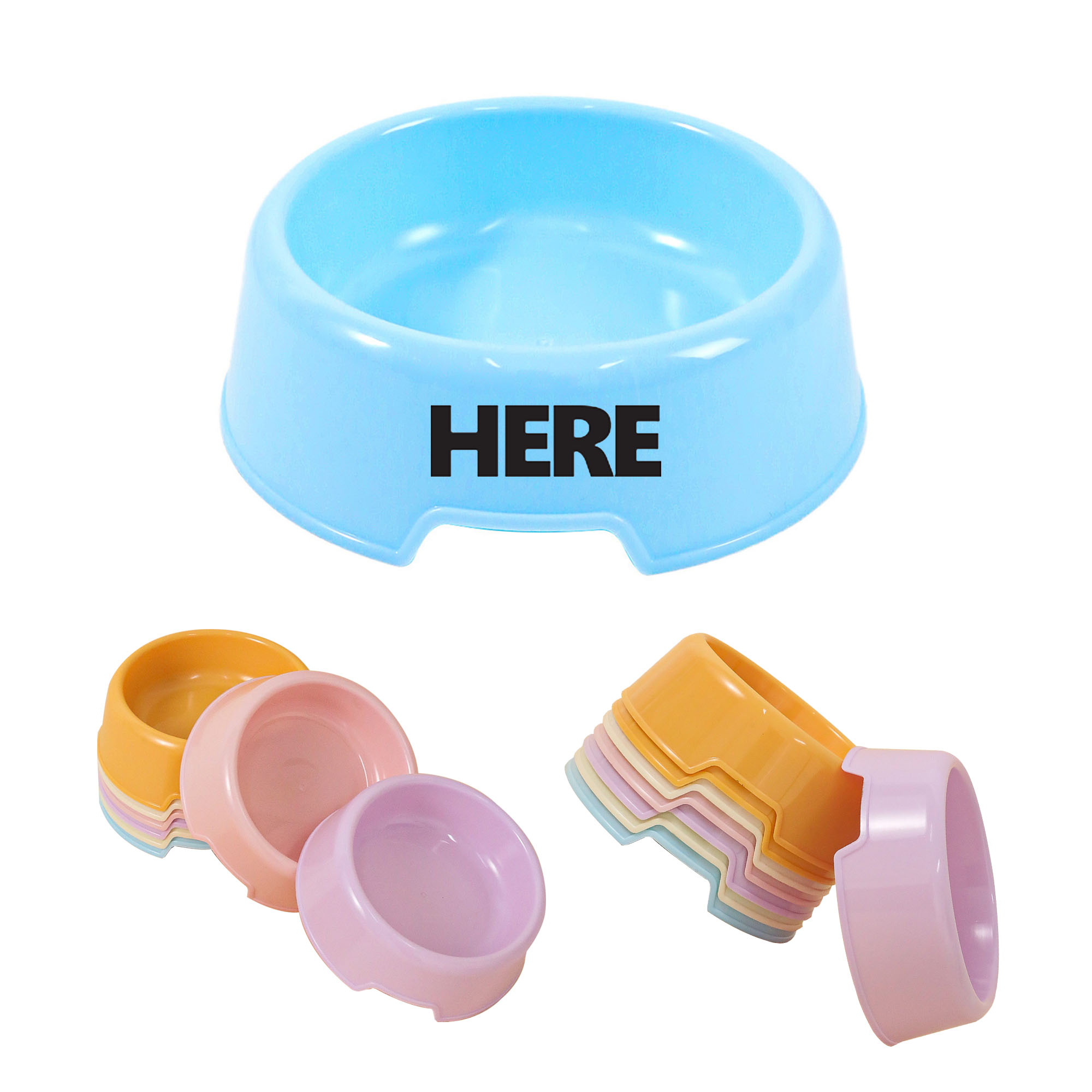 Plastic Dog Bowl 1