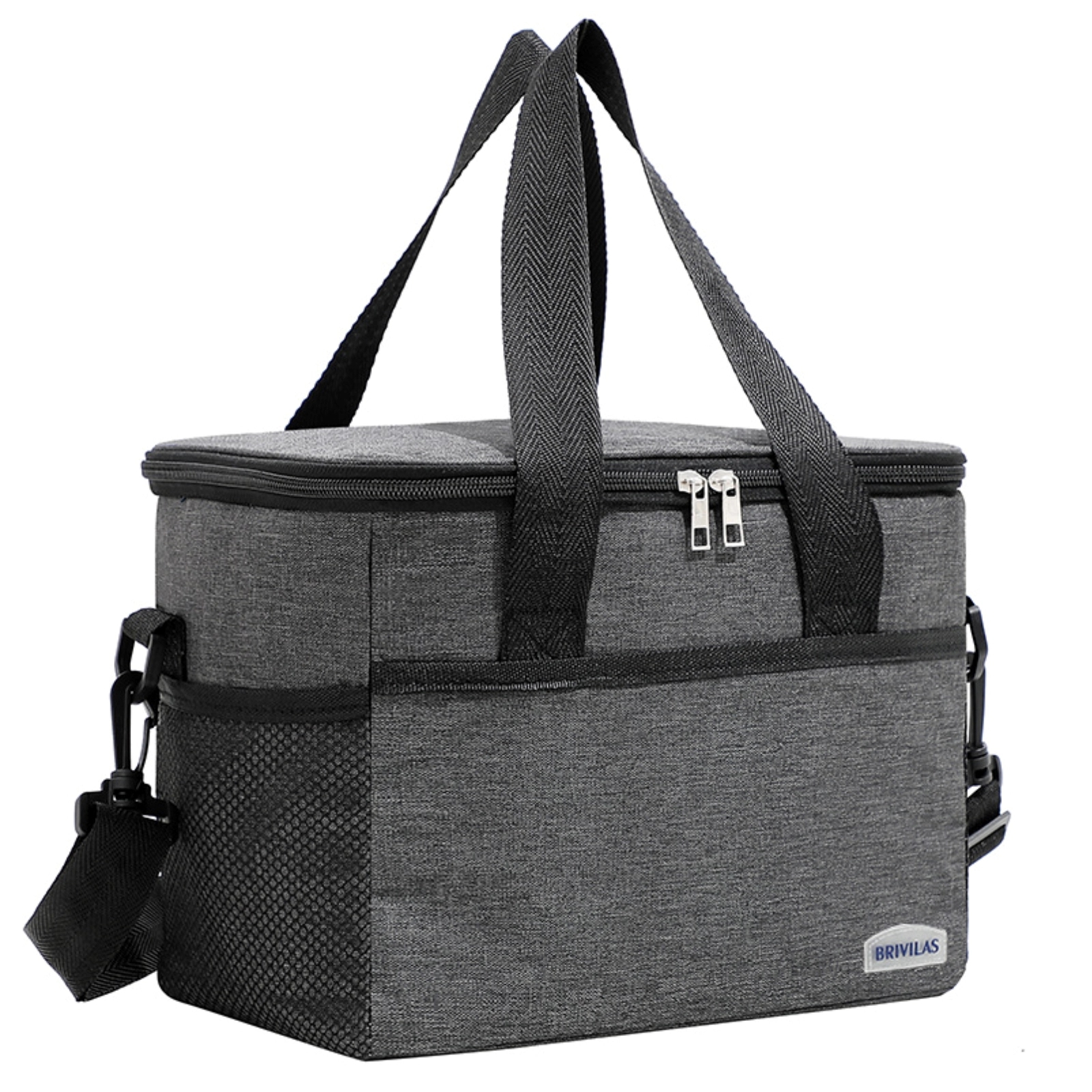 Oxford Double Zipper Cooler Bag 5