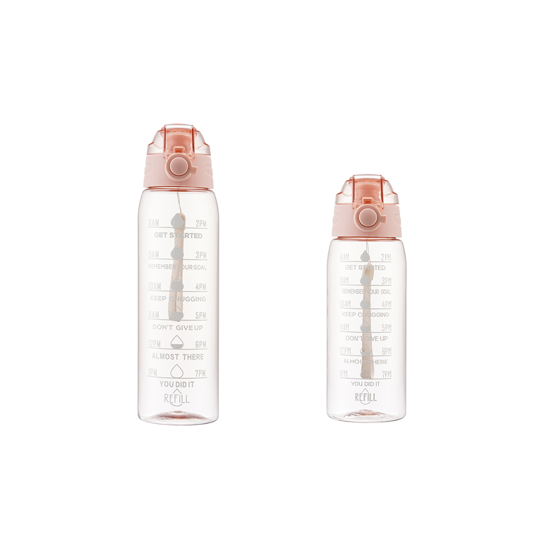 32 oz 24 oz Water Bottle With time Marker 4