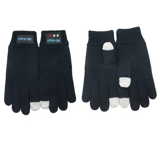 Fashion bluetooth wireless touch screen gloves 1