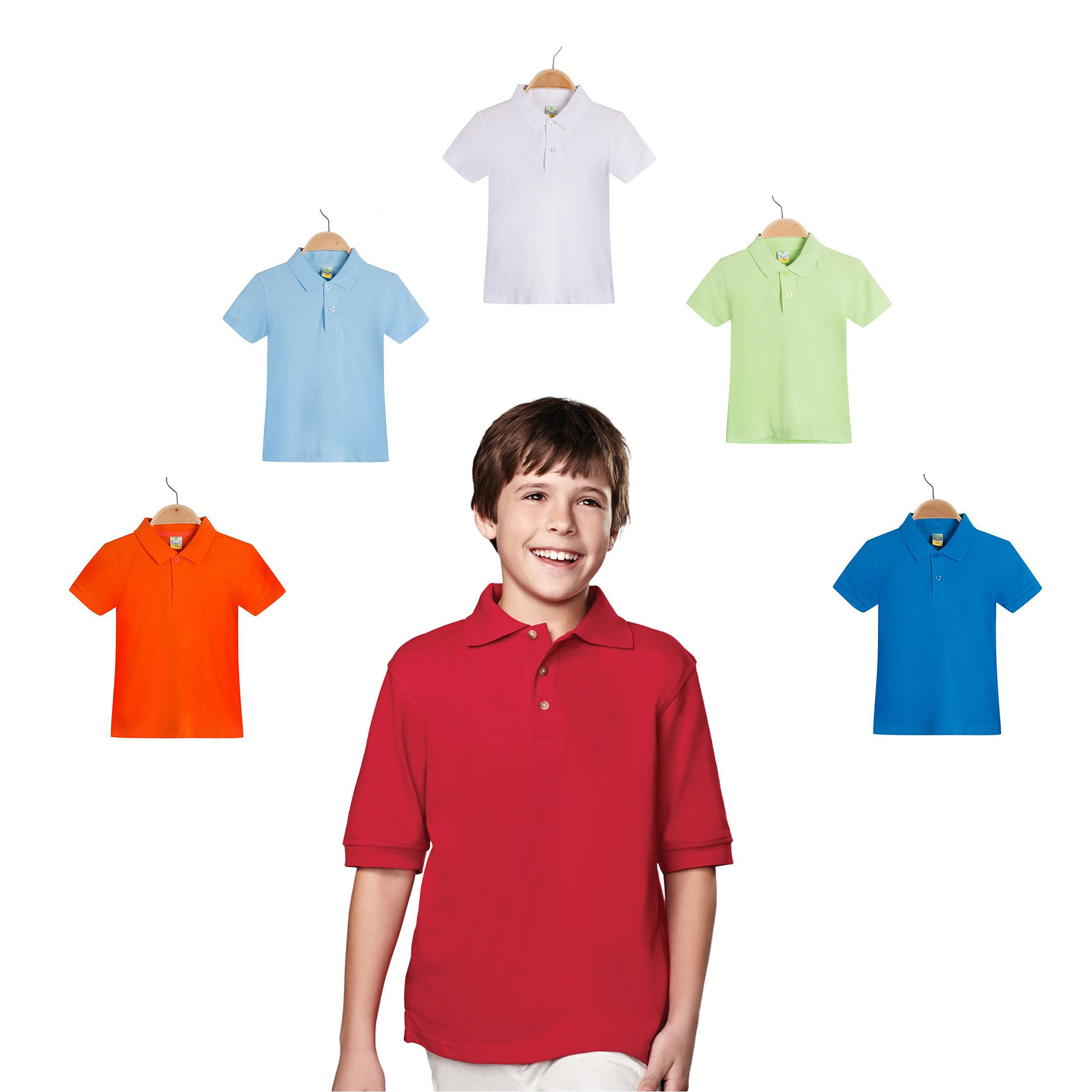 Children's Polo Shirts. 1
