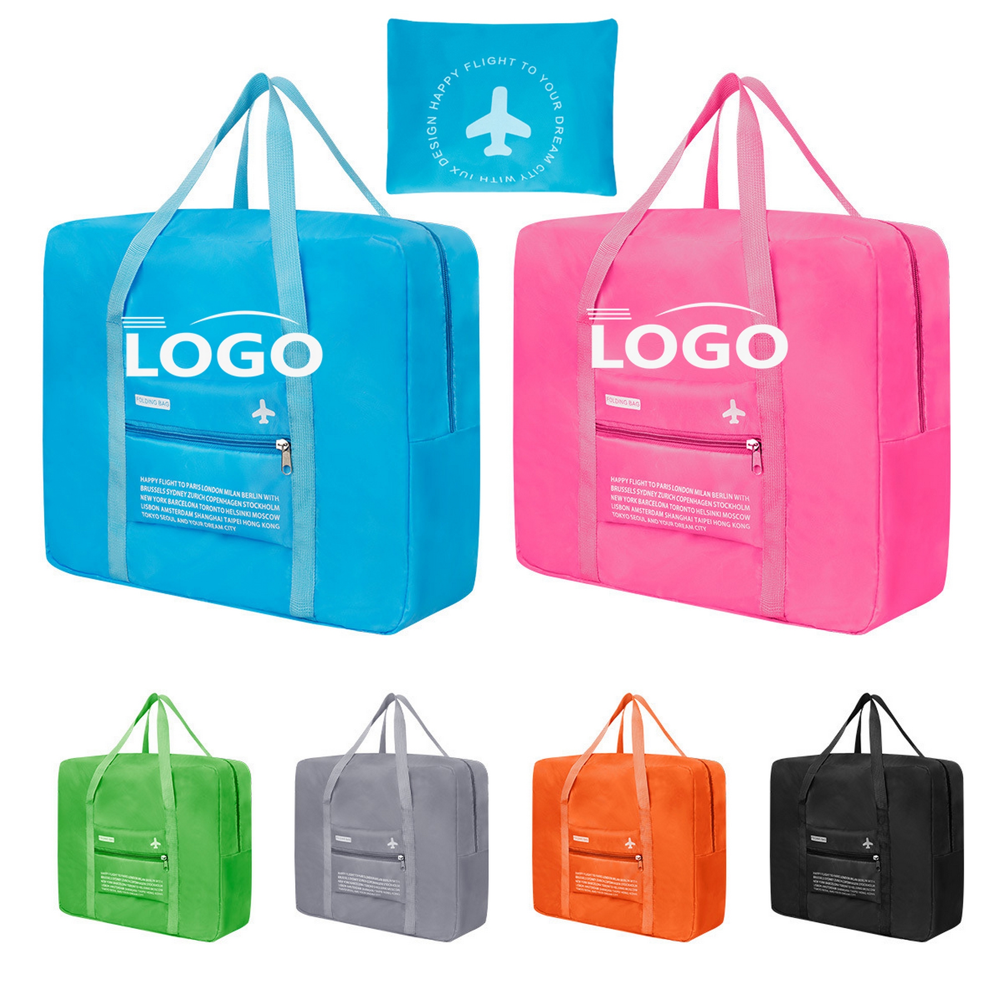 Foldable Travel Carry-On Luggage Storage Bag 2