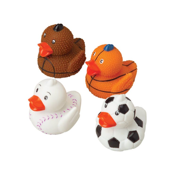 Large Sports Design Ducks - 2" 2
