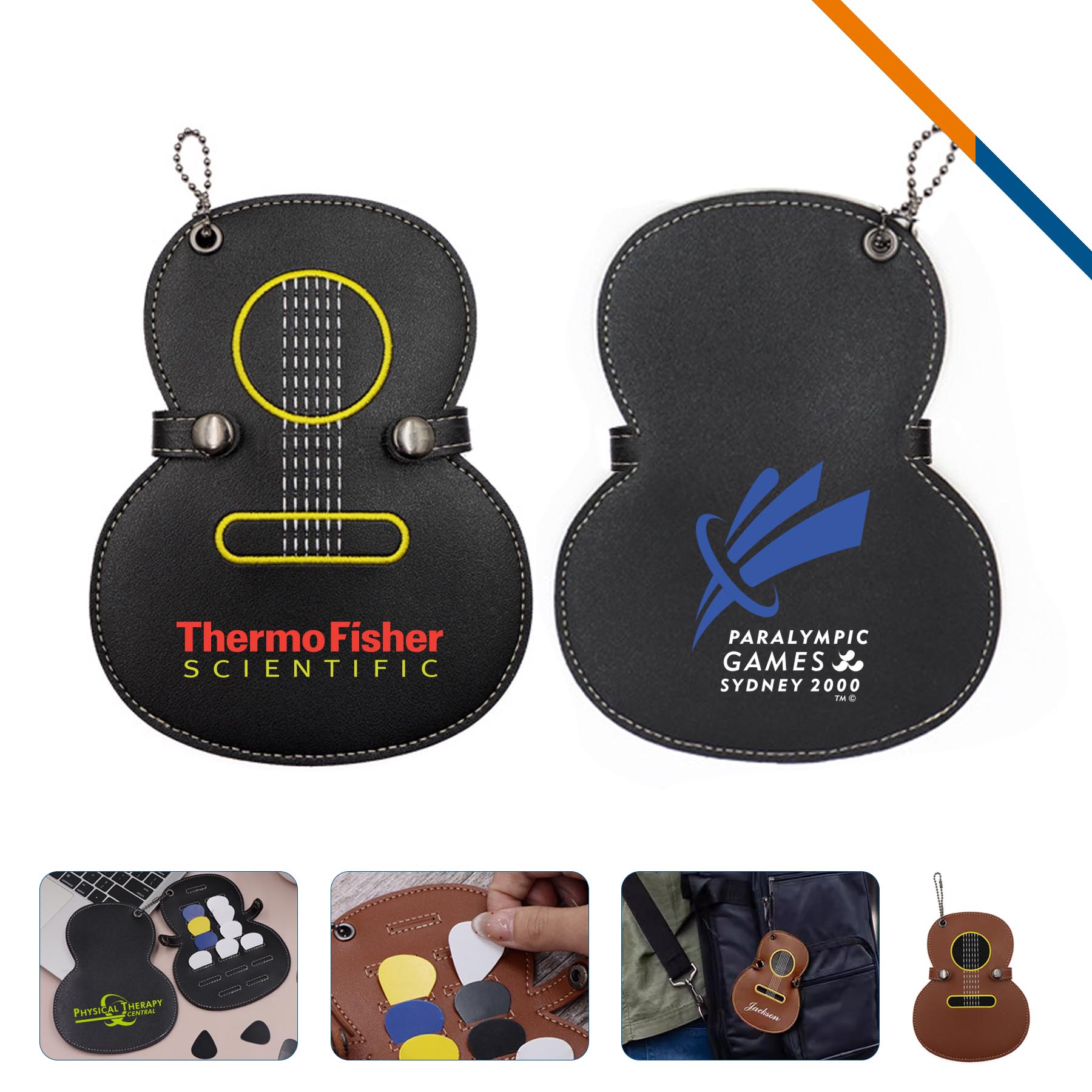 Jazpick PU Leather Guitar Pick Pouch 5