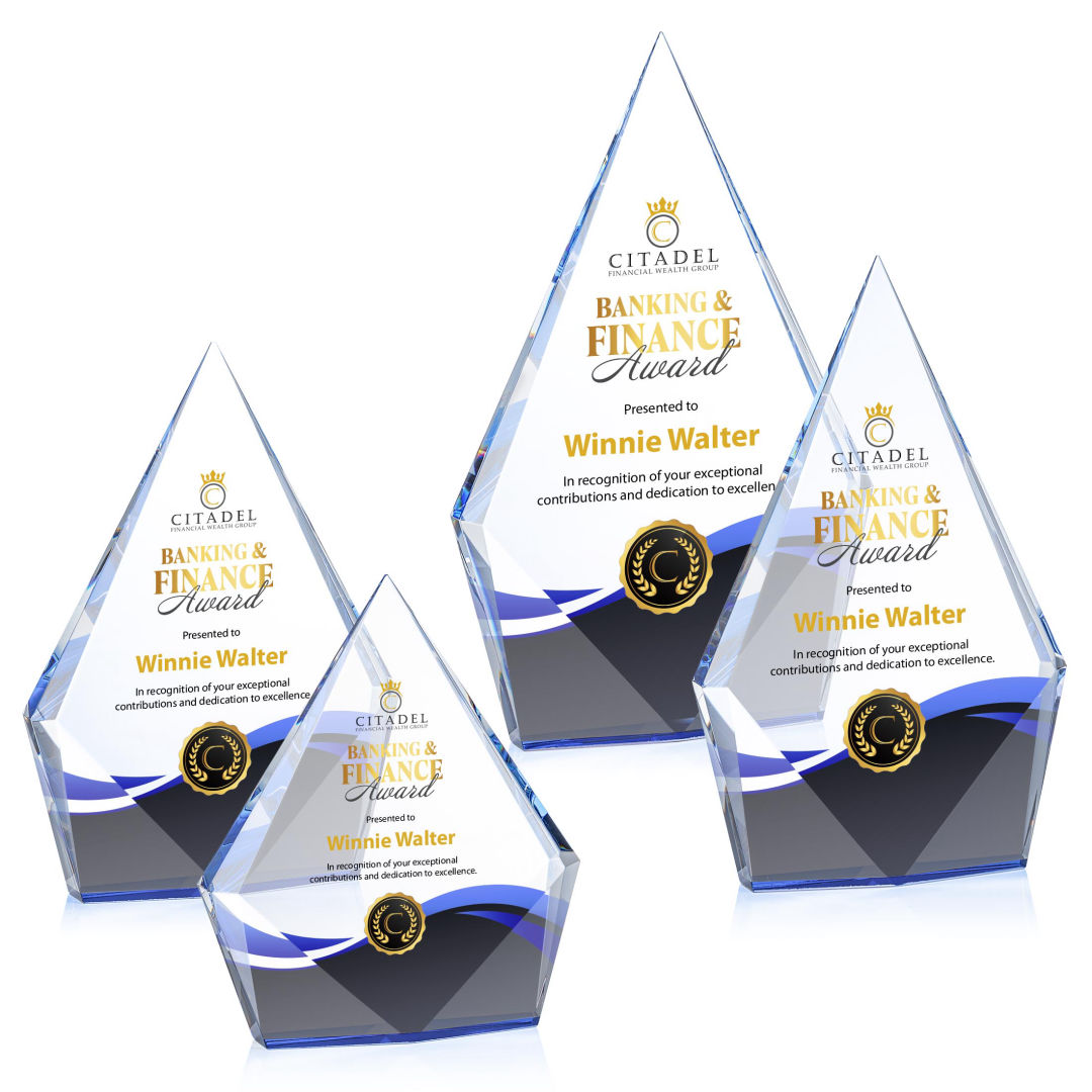 Shelton VividPrint™ Award - Blue 4
