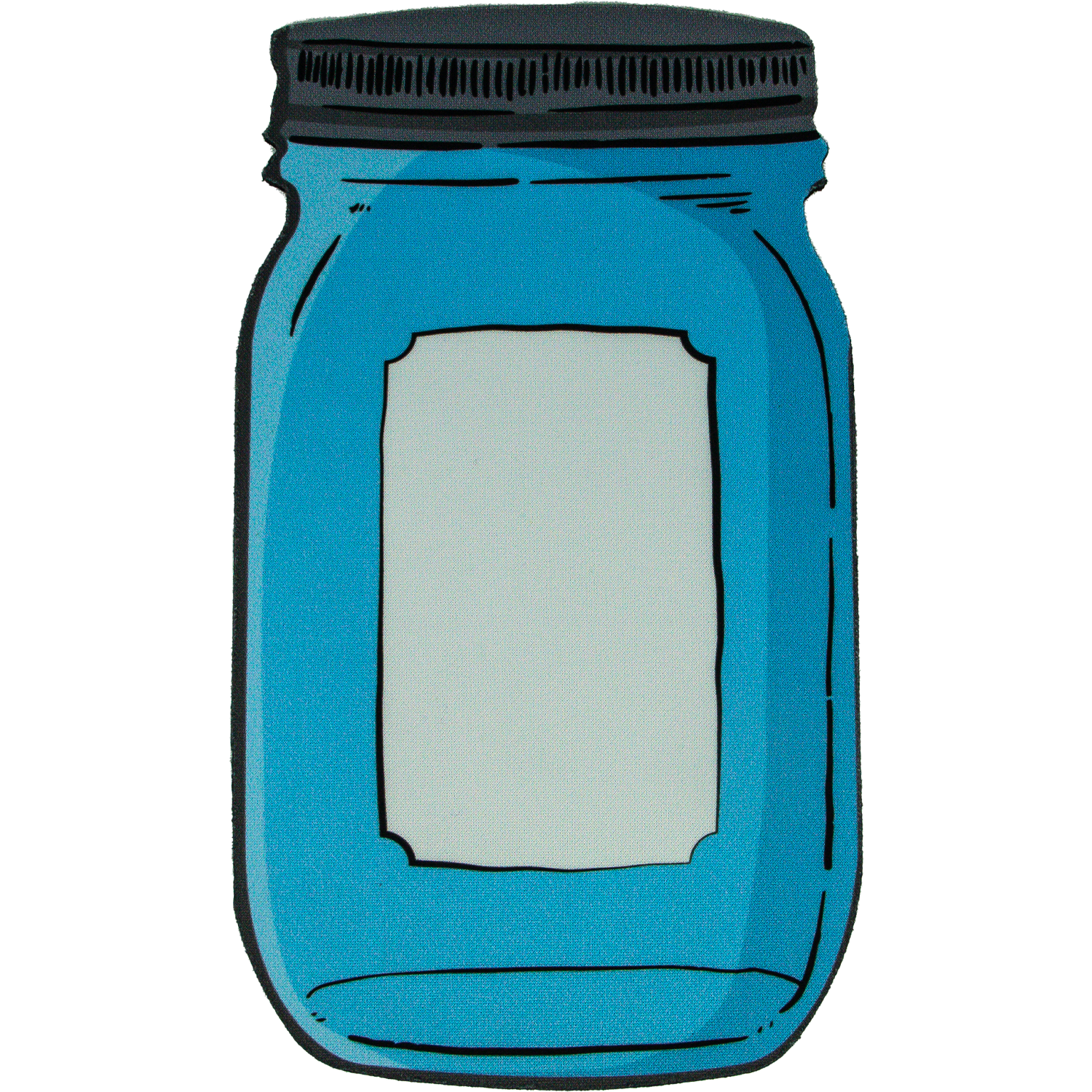 Jar Shape Soft Mouse Pad 9"x 5"x 0.125" 6