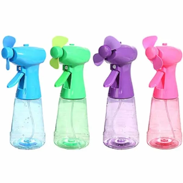 Handheld Spray Humidification Desk Fan 1