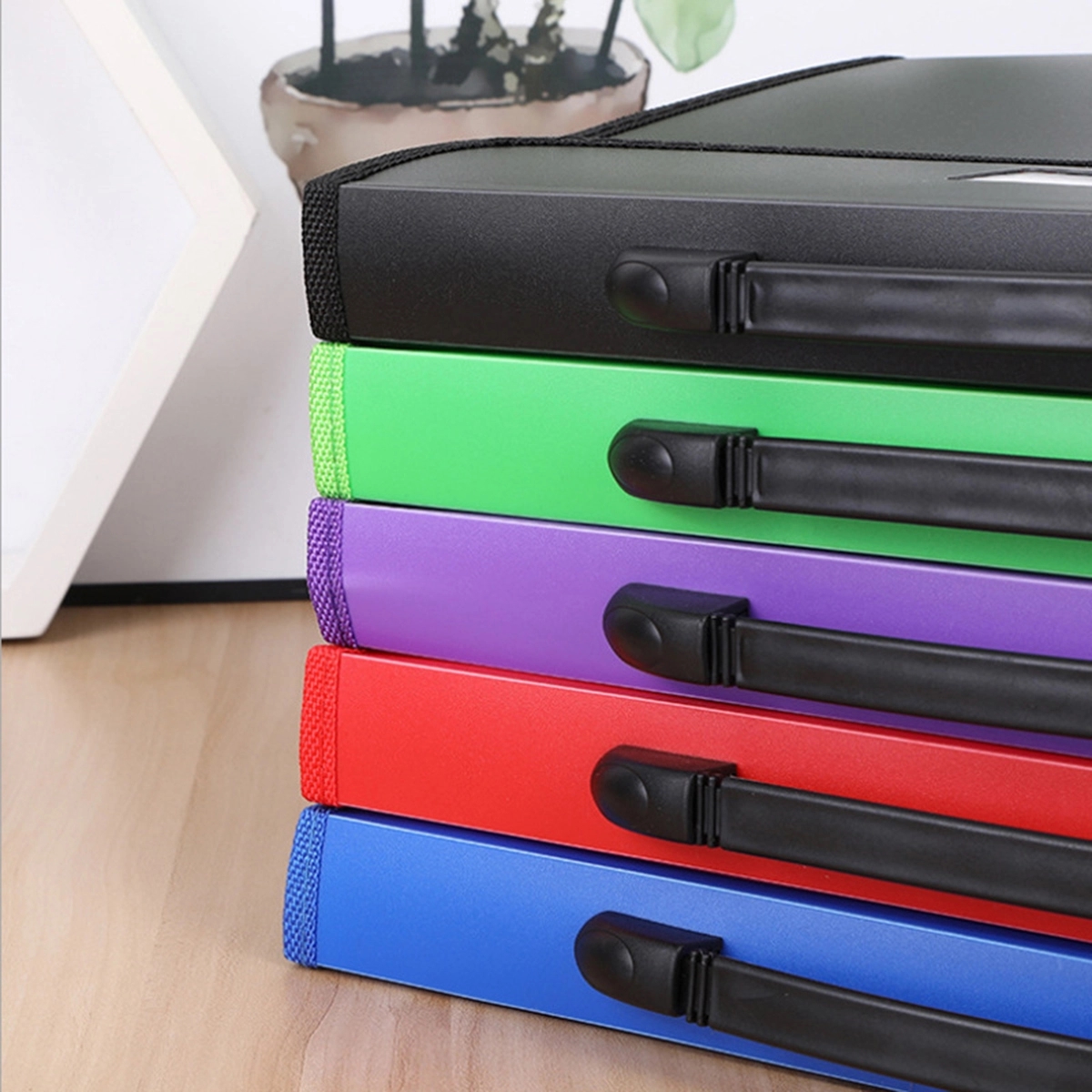 Portable student multi-layer test paper holder 5