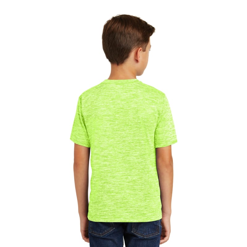 Sport-Tek Youth PosiCharge Electric Heather Tee. 34