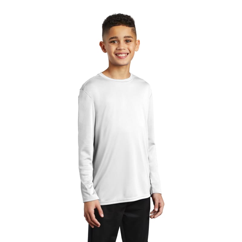 Port & Company Youth Long Sleeve Performance Tee 43