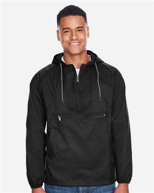 Men's Packable Hooded Nylon Jacket - M750 28