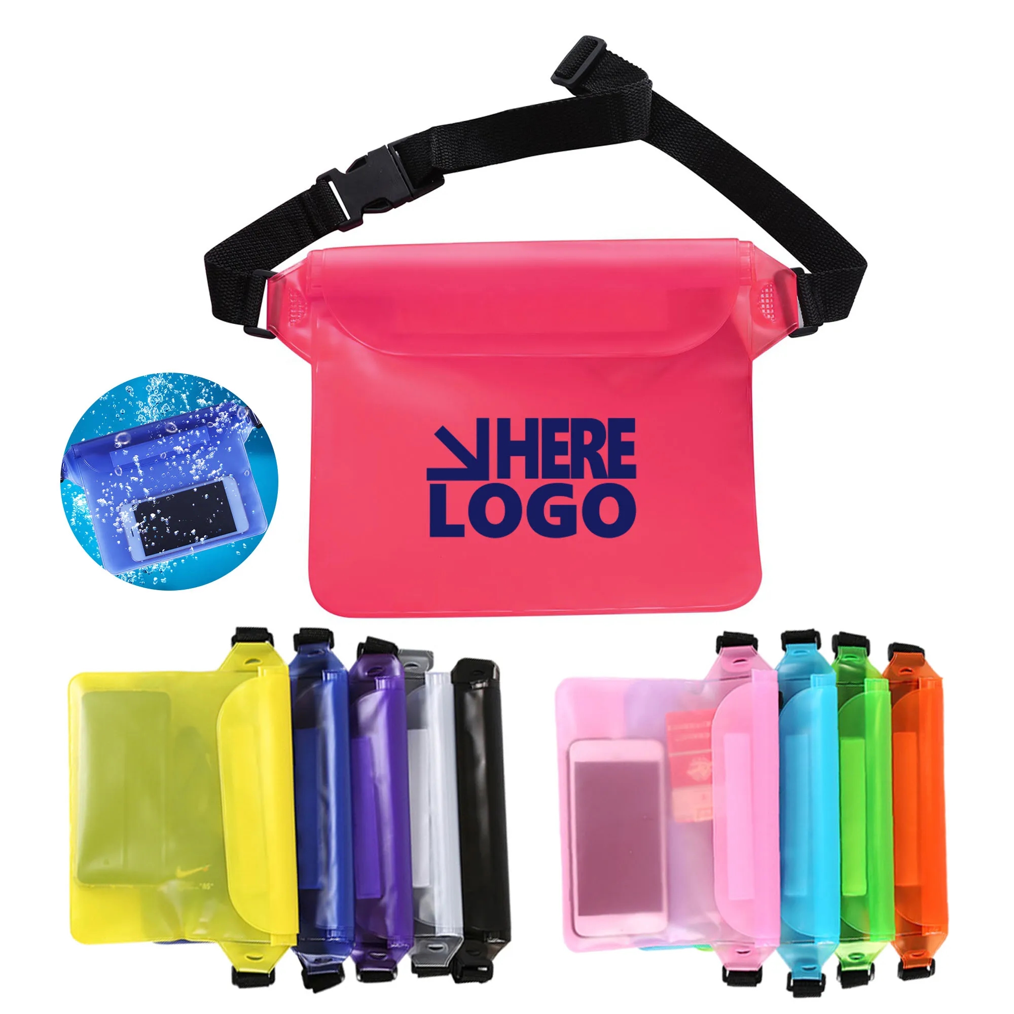 Clear Fanny Waterproof Waist Bag 3