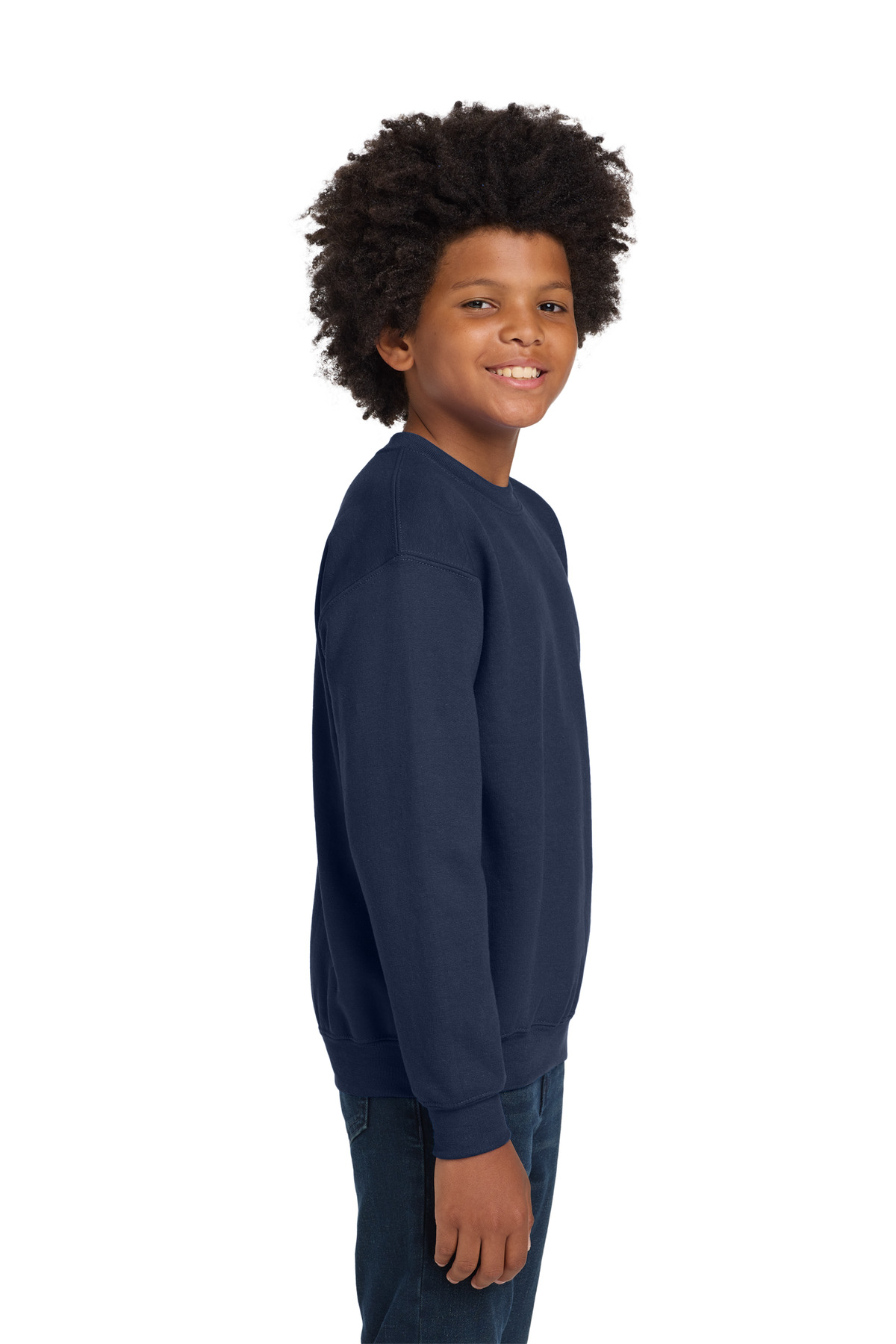 Gildan Youth Heavy Blend Crewneck Sweatshirt. 18000B 70