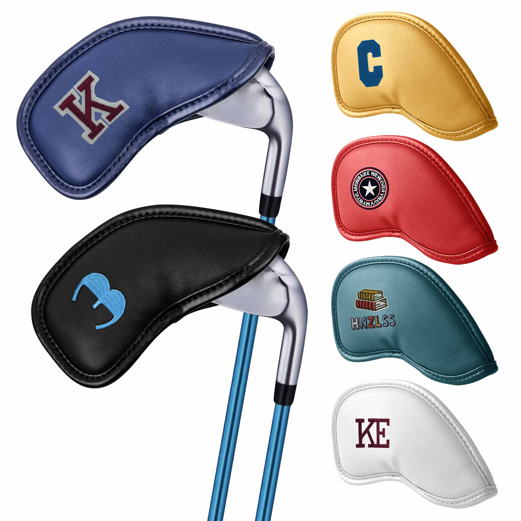 PU Golf Club Head Covers 1