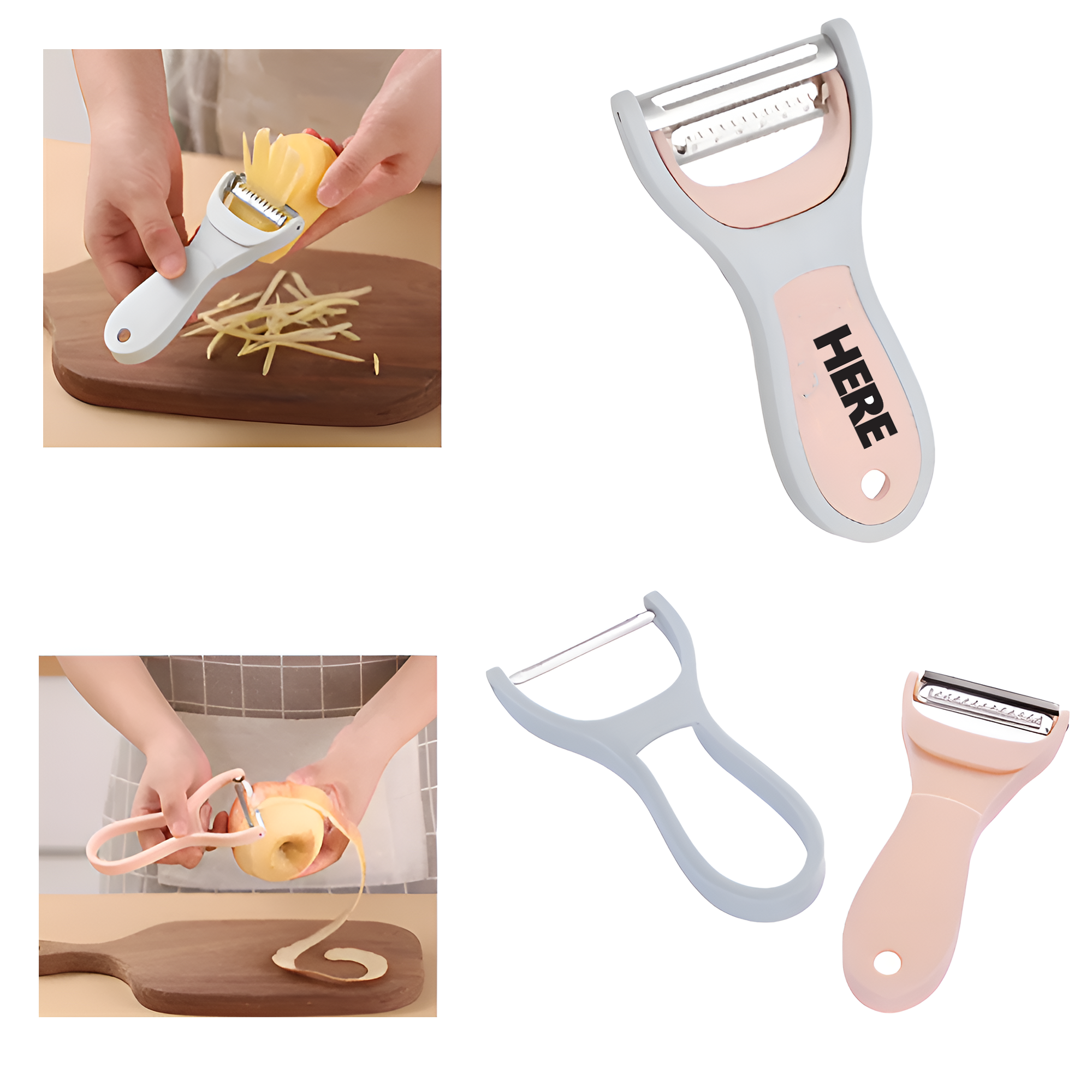 2-In-1 Multi-Function Peeler And Chopper 2