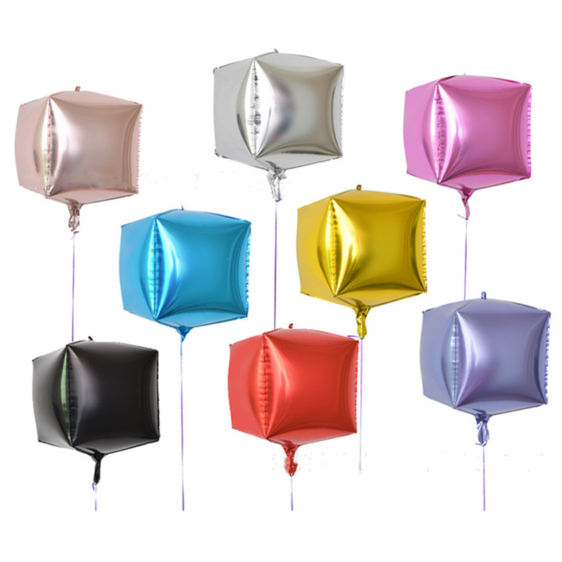 4D Cube Mylar Balloon 2