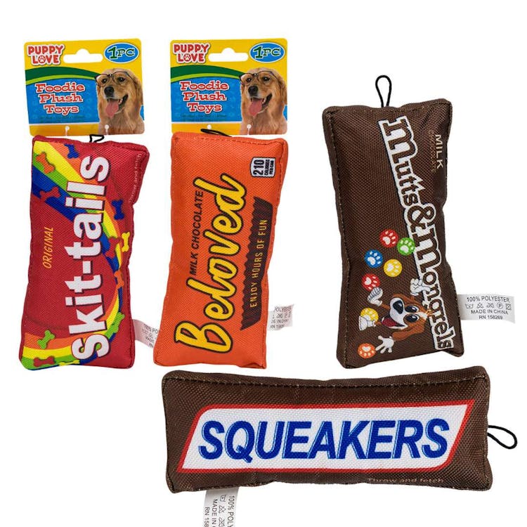Famous Candy Pet Toys - 4 Assorted Designs 1