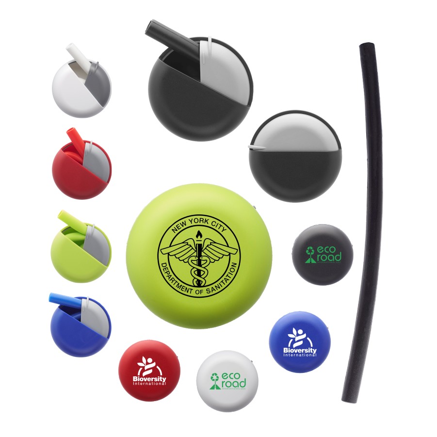 Eco Reusable Silicone Straw In Case 1