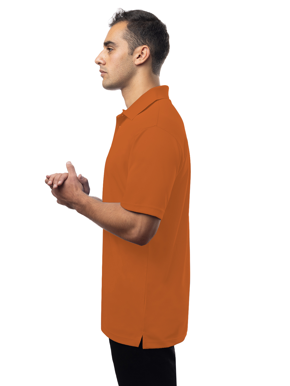 Blue Generation - Men's Pocketless Wicking Short Sleeve Polo 18