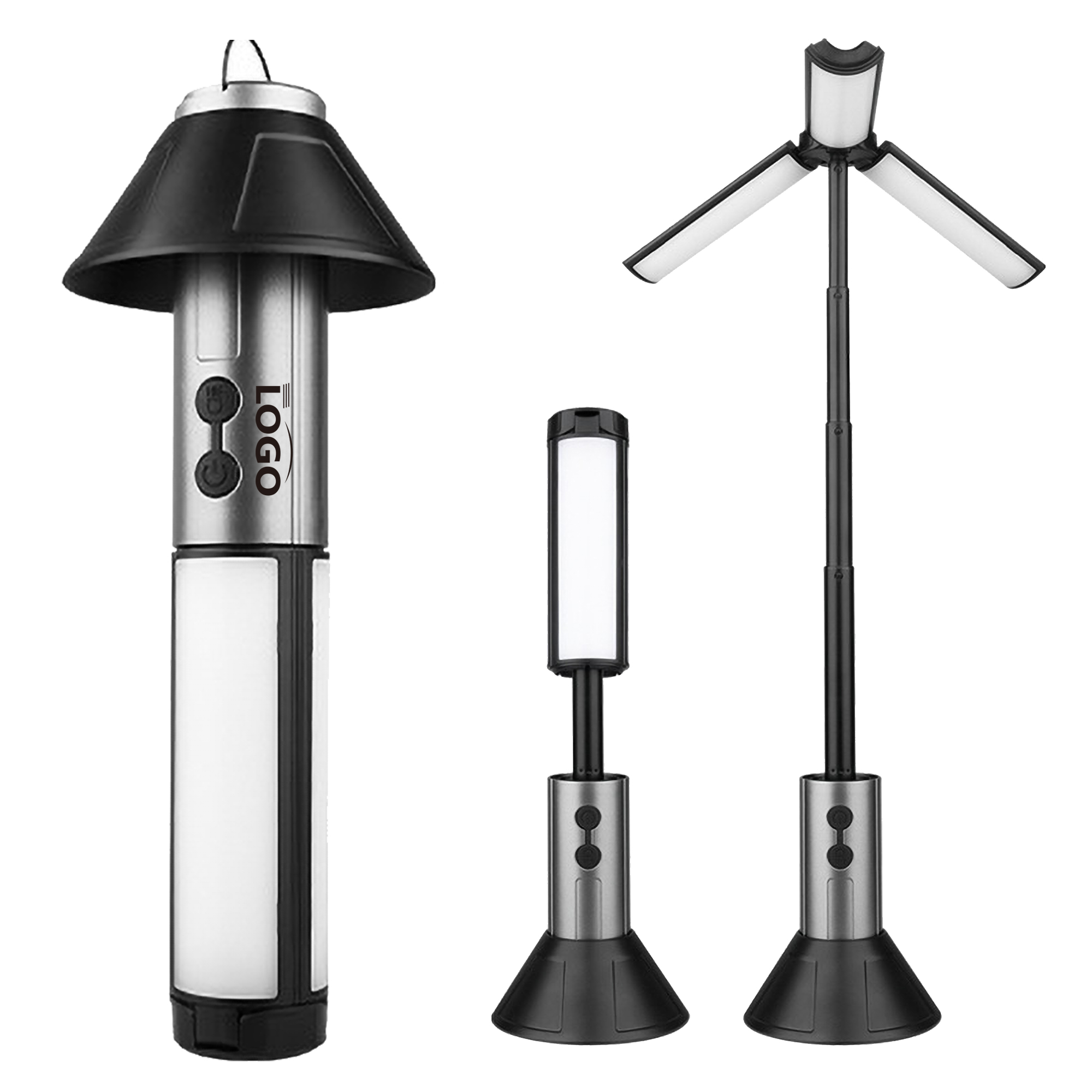 Telescopic Portable Camping Lights Rechargeable Camping Tent 2