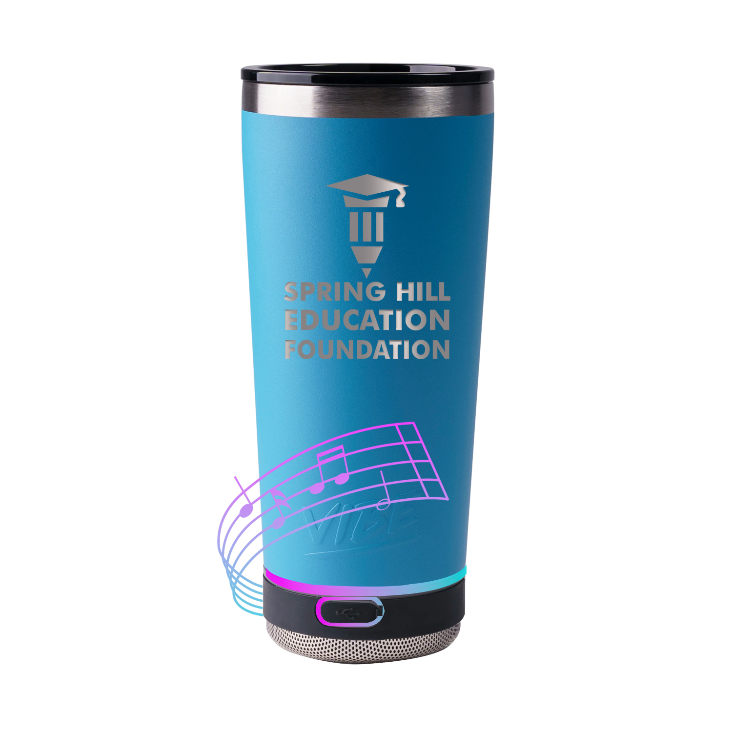 Vibe 18oz Speaker Tumbler 9