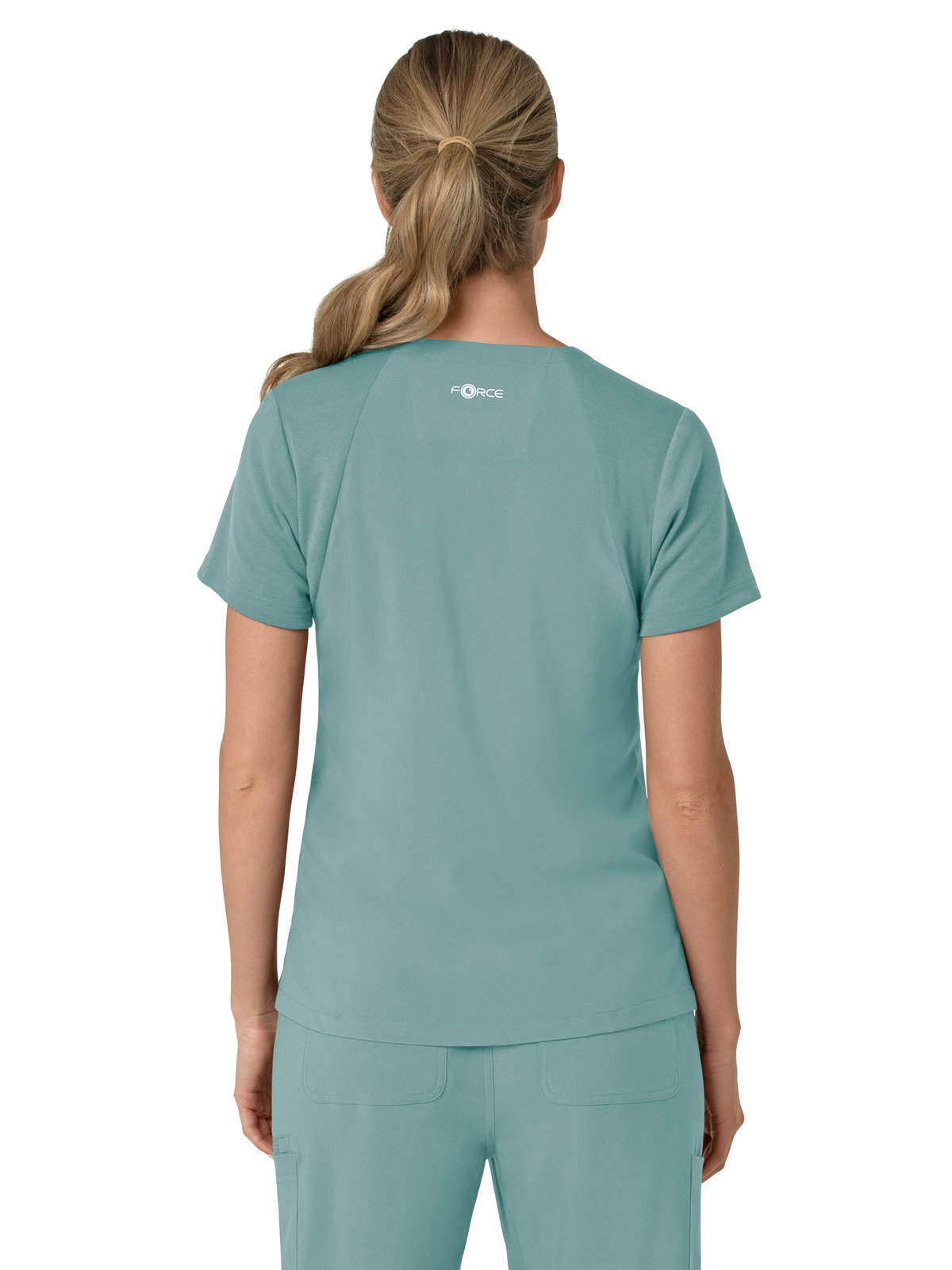 Carhartt Scrubs - Force Cross-Flex - Women's Three-Pocket Flex Panel V-Neck Top 17