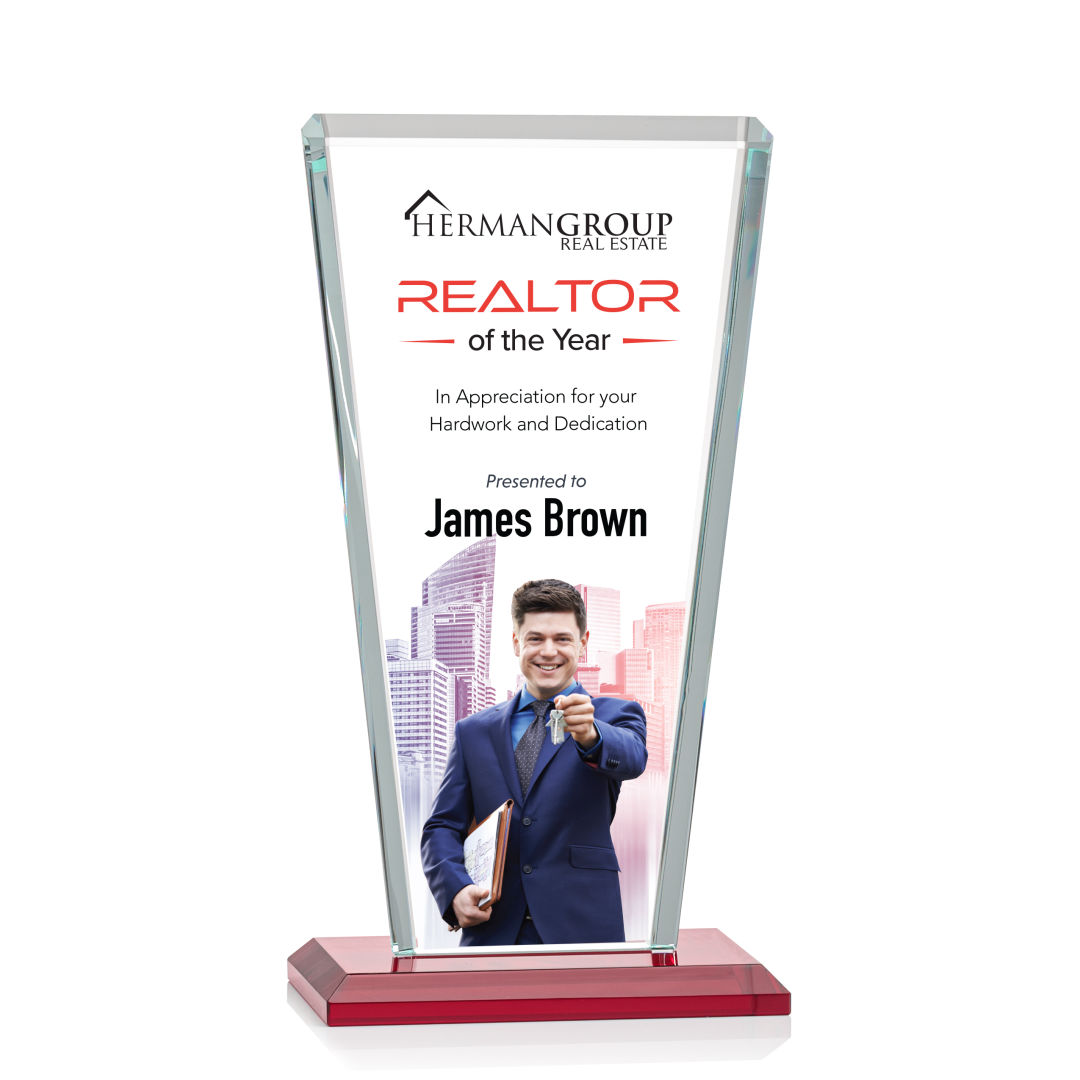 Chatham VividPrint™ Award - Red 12