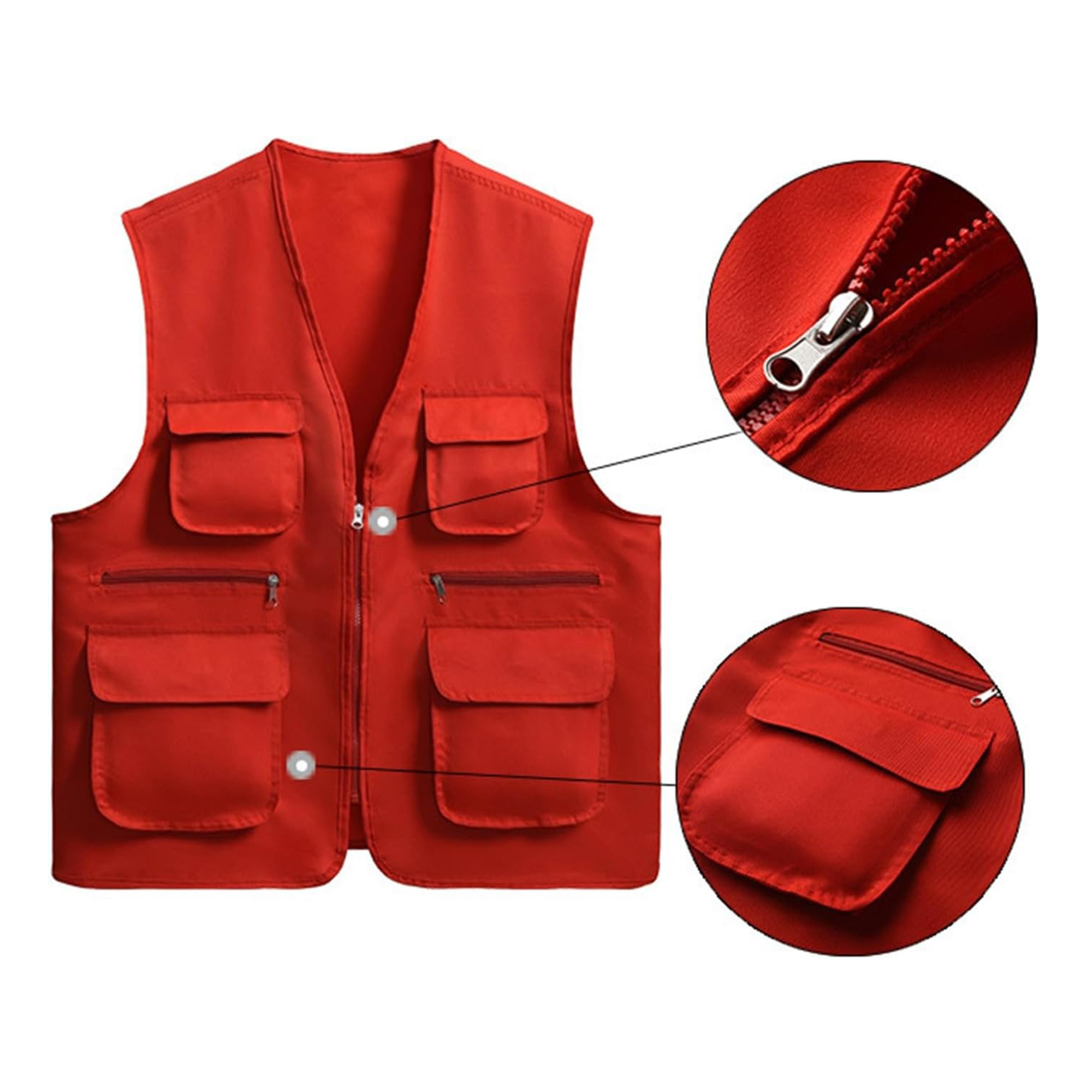MOQ 50pcs Multi-Function Safety Vest 4