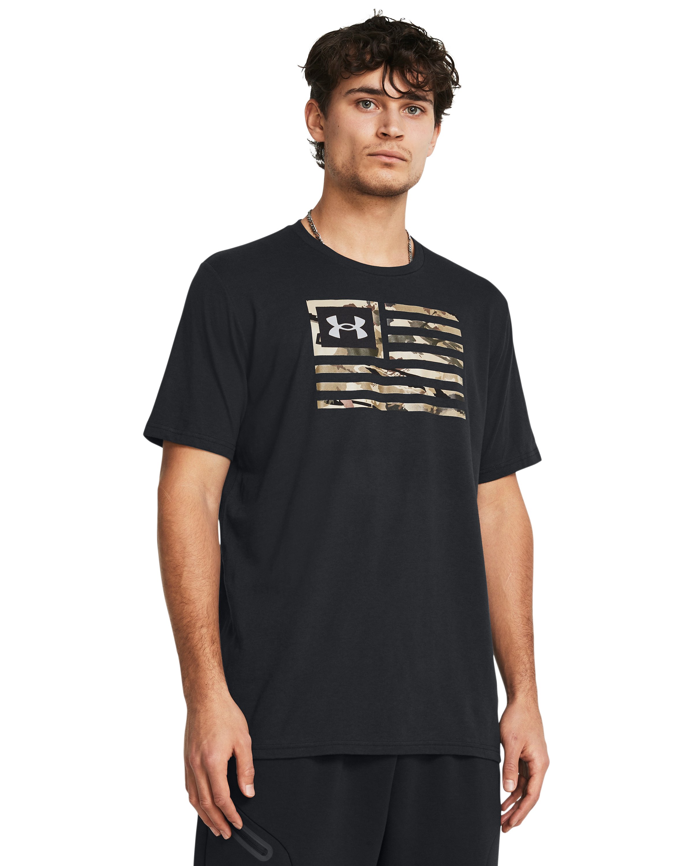 UA Freedom Flag Printed Men's T-Shirt 6