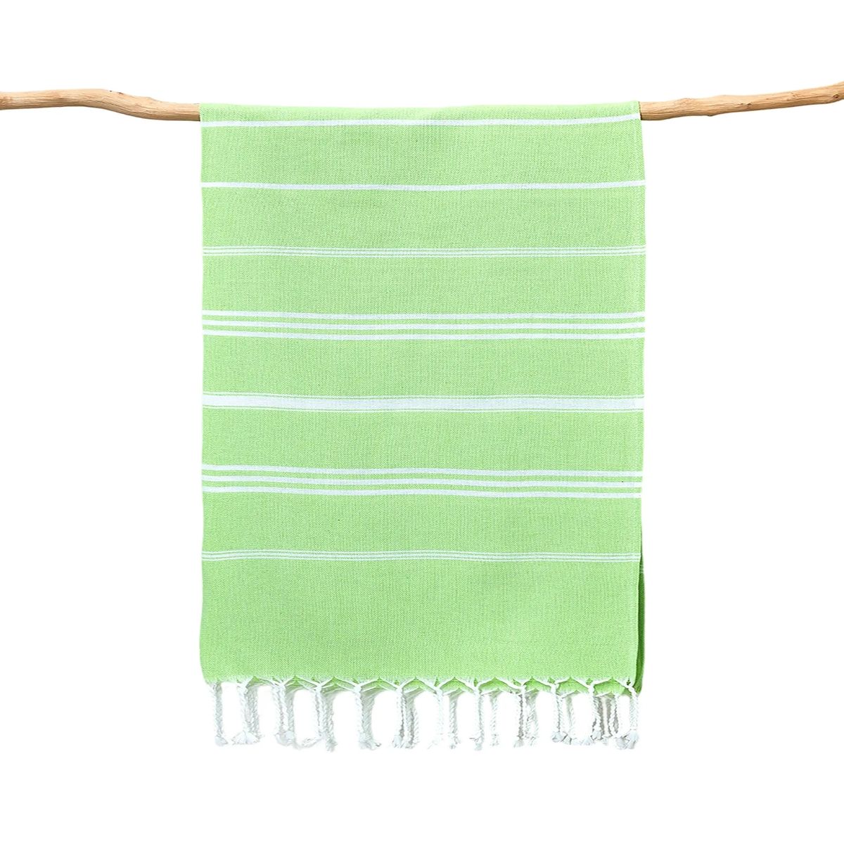 Absorbent Bungalow Beach Towel with Stylish Edges 10