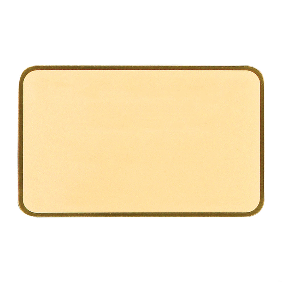 Wallet Card - Brass 1