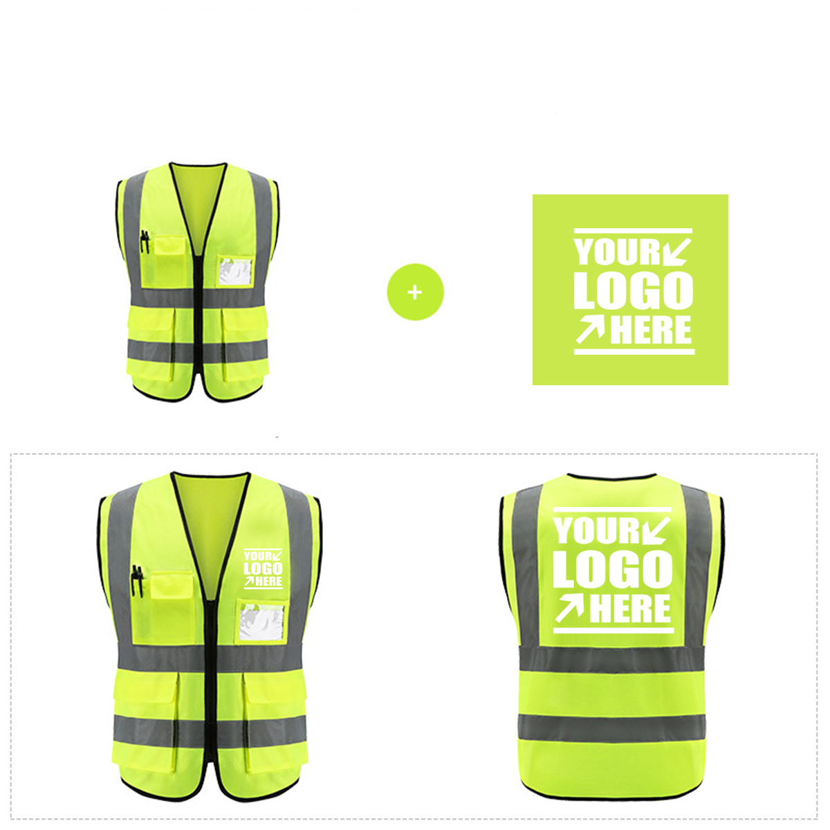 Hi Vis Safety Vest Top High Visibility 2