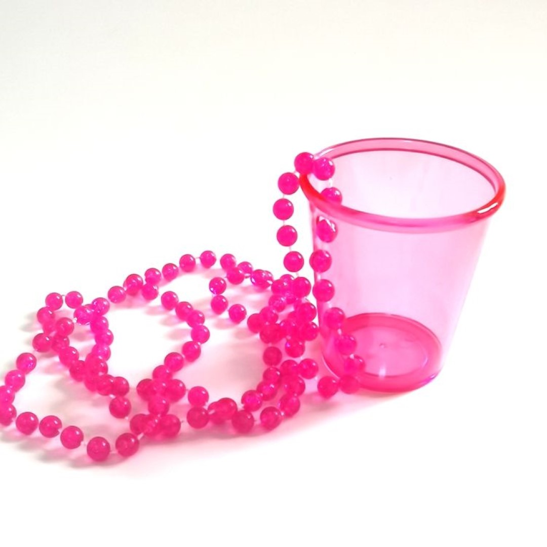 Shot Glass Beaded Necklace 2