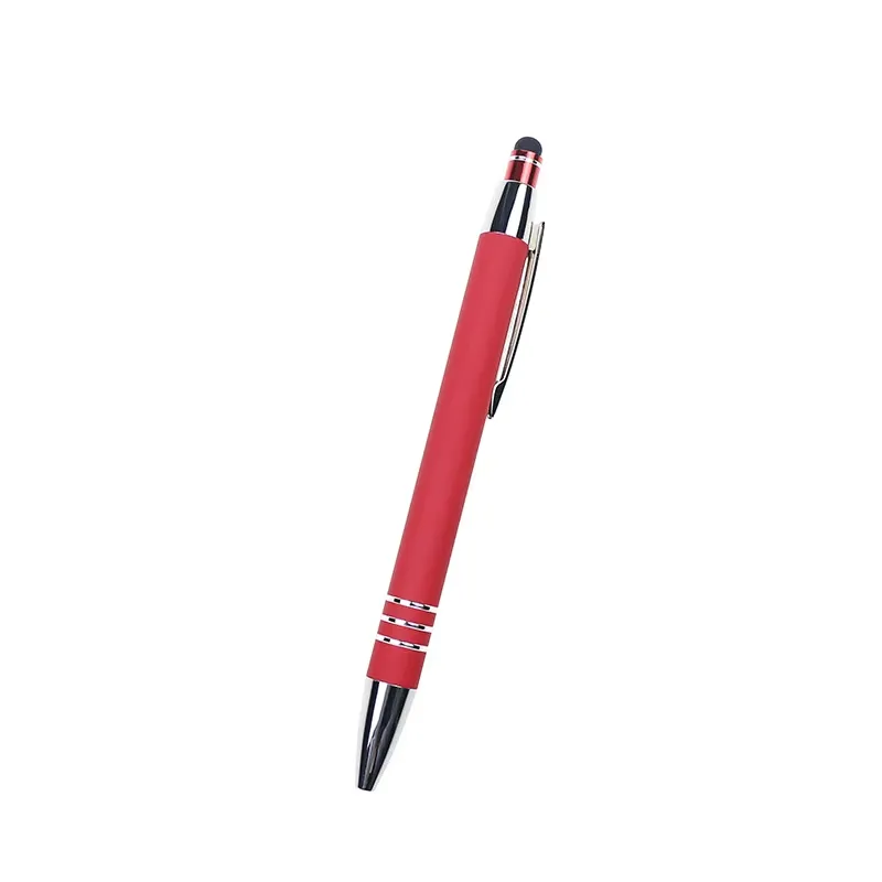 2-In-1 Charged Capacitive Rubber Ballpoint Pen 6