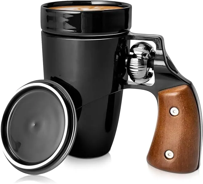 Men's Gun Novelty Ceramic Coffee Mug 5