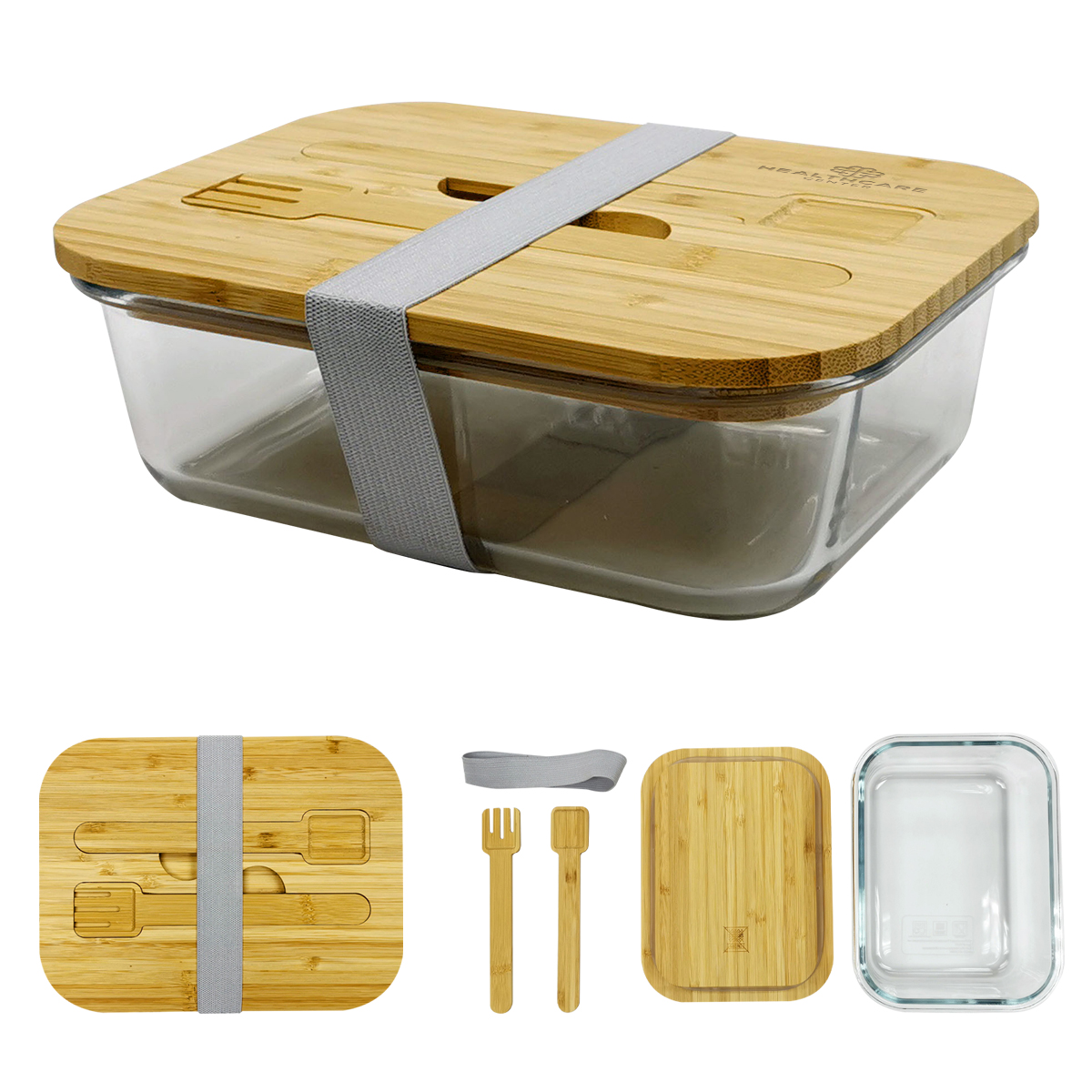 Chow Bella Glass Bento Box 1