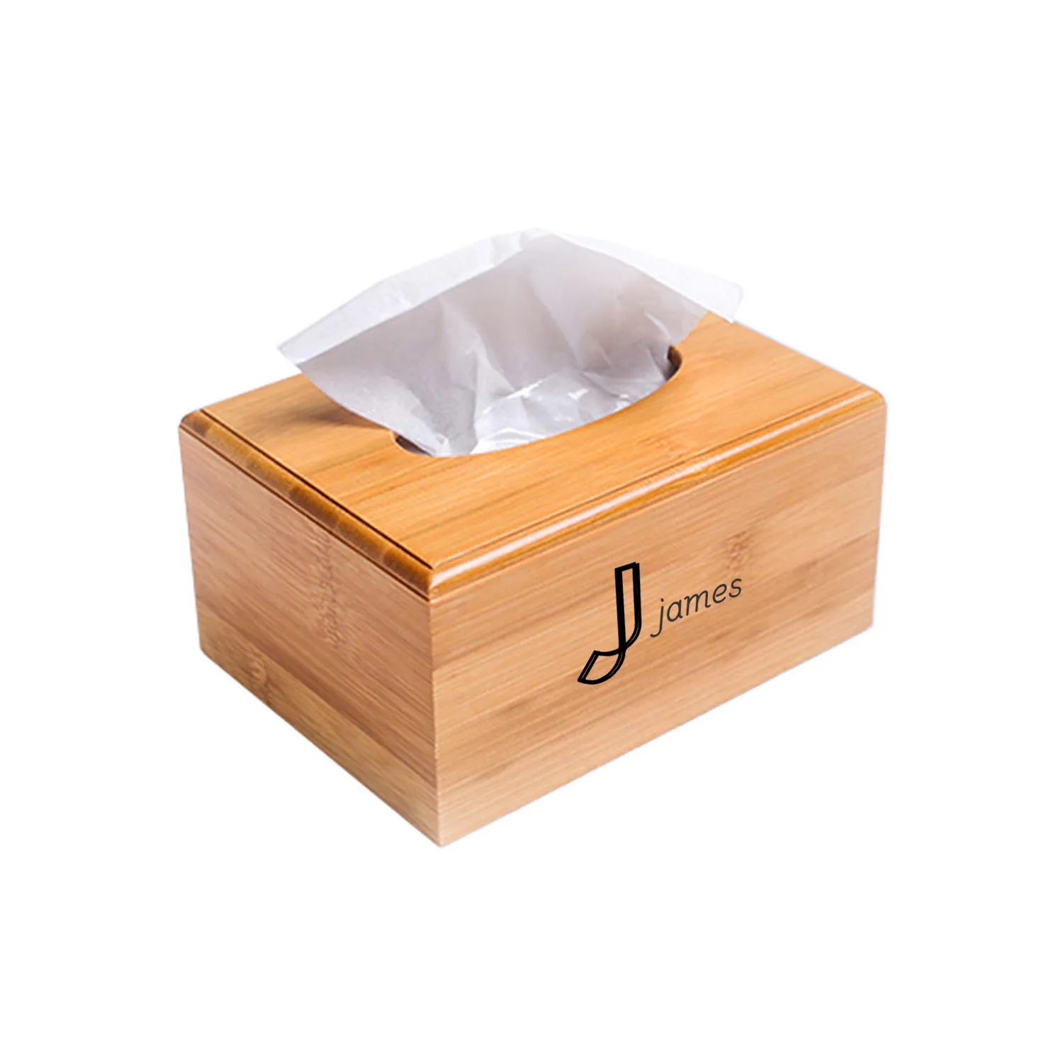 Wooden Tissue Box 2