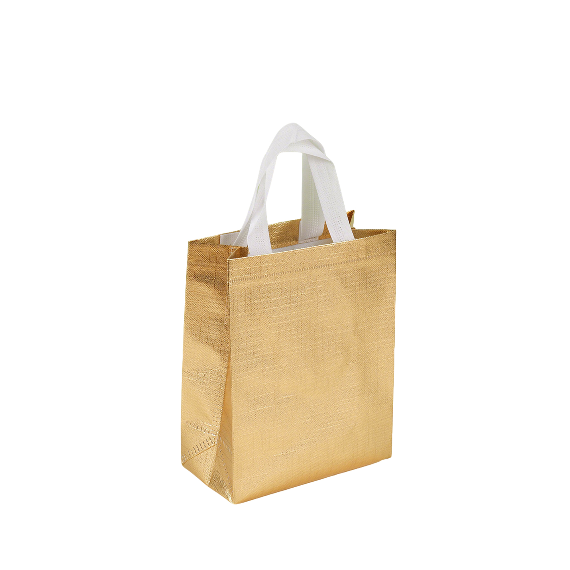 11" x 12" Glitter Tote With Film Coating 3